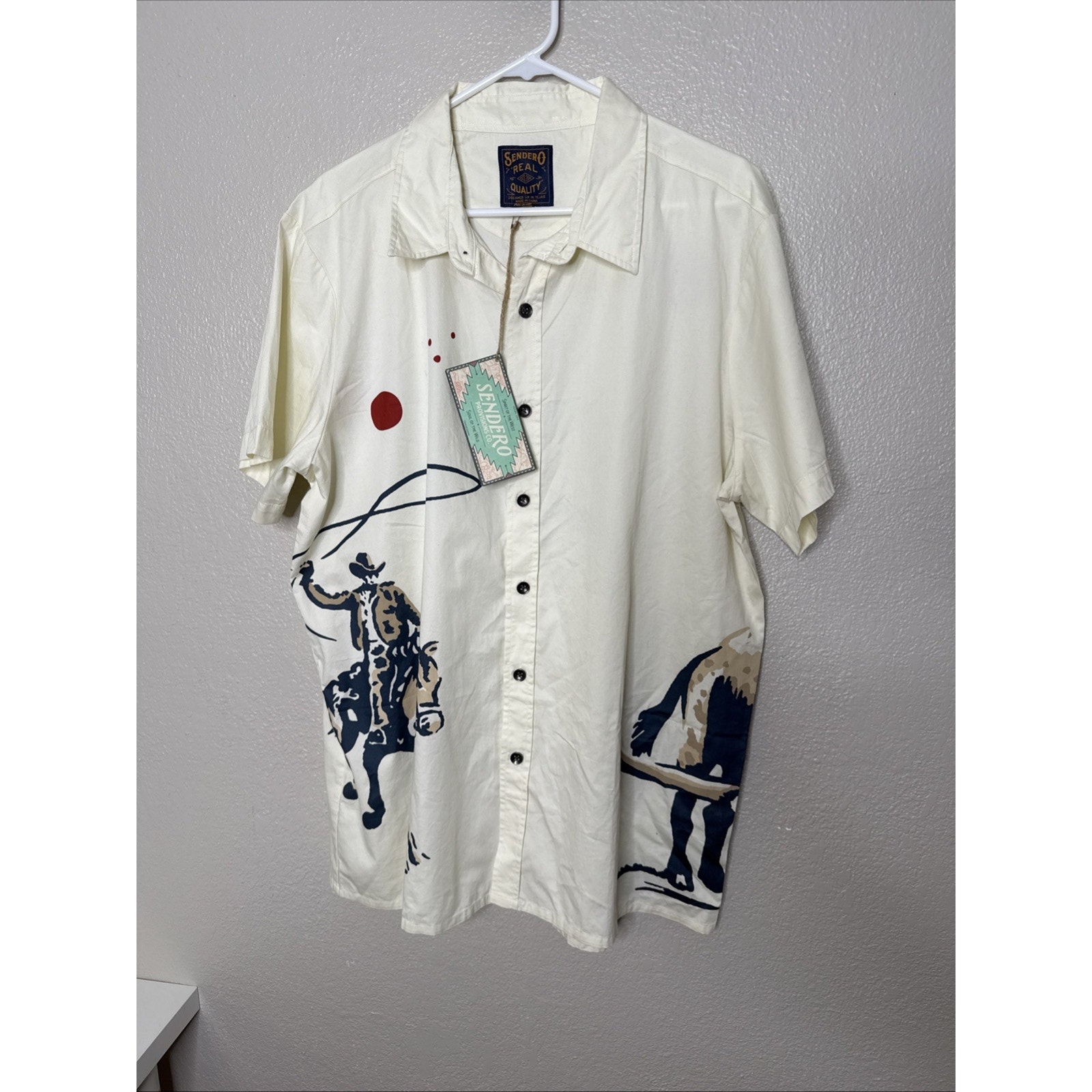 Sendero Provisions Co Western Cowboy Ranch Mens Xl Shirt New